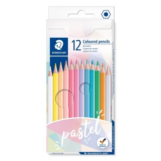 LÁPIS DE COR STAEDTLER 12 CORES PASTEL